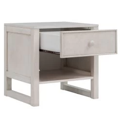 Wooden Nightstand With A Drawer And An Open Storage, End Table For Bedroom, Antique Gray White 14 Wooden Nightstand With A Drawer And An Open Storage, End Table For Bedroom, Antique Gray White -Bedroom Furniture Shop 0e9b9dbd62444cb688979d668371416d