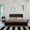 Mona Modern Leather Bed Frame -Bedroom Furniture Shop 111a with lines 600x600 1