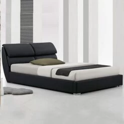 Vieri Modern Leather Bed