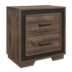 Rustic Style 1pc Nightstand Two-Tone Finish Embossed Faux-Wood Bedside Table Bedroom Furniture Multicolor 13 Rustic Style 1pc Nightstand Two-Tone Finish Embossed Faux-Wood Bedside Table Bedroom Furniture Multicolor -Bedroom Furniture Shop 11b9ea5459ff435c888182db4c04f5c3
