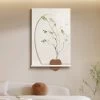 3D Abstract 27.6" Japandi Wall Art Sculpture Decor With Shelf & Vase Living Room Bedroom -Bedroom Furniture Shop 12ecc29ddd88bf2291cf92b0654ca6d2