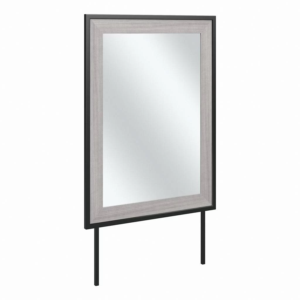 Kathy Ireland® Home By Bush Furniture Atria Bedroom Mirror In Platinum Gray - Bush Business Furniture ARA130PG 3 Kathy Ireland® Home By Bush Furniture Atria Bedroom Mirror In Platinum Gray - Bush Business Furniture ARA130PG