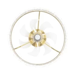 19.9" Crystal Flush Mount Ceiling Fan App Control Remote Control 6 Fan Speed 3 Light Tones With Dimming Function For Bedroom -Bedroom Furniture Shop 19.9E2809D Crystal Flush Mount Ceiling Fan App Control Remote Control 6 Fan Speed 3 Light Tones with Dimming function for Bedroom 10