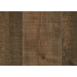 Rustic Style 1pc Nightstand Two-Tone Finish Embossed Faux-Wood Bedside Table Bedroom Furniture Multicolor