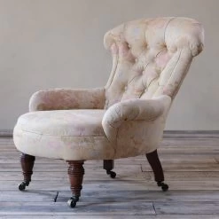 19th Century Iron Back Bedroom Chair -Bedroom Furniture Shop 19th century iron back bedroom chair sku43041265 0 2