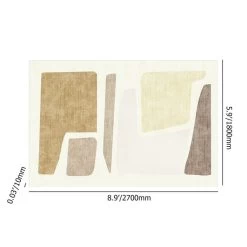 Modern 6' X 9' Abstract Geometric Faux Cashmere Indoor Area Rug Living Room Bedroom 11 Modern 6' X 9' Abstract Geometric Faux Cashmere Indoor Area Rug Living Room Bedroom -Bedroom Furniture Shop 1e555a16d83d302fd95b6719e0ccc20d
