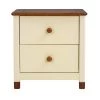 Wooden Nightstand With Two Drawers For Kids, End Table For Bedroom Cream -Bedroom Furniture Shop 29075c1c589741b48a1fd251a74fe022
