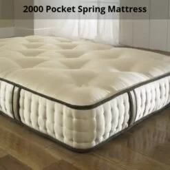 Giuseppe Pink Plush Upholstered Bed Frame -Bedroom Furniture Shop 2kpk spring pocket 1 1 600x600 1