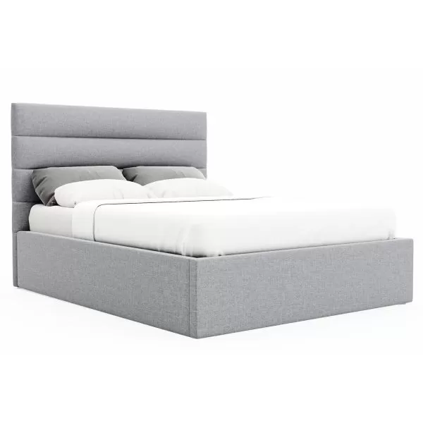 Benny Ottoman Gas Lift Fabric Storage Bed Frame 5 Benny Ottoman Gas Lift Fabric Storage Bed Frame - Image 3