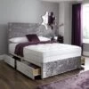 Crushed Velvet Divan Set + Pocket 1550 Spring Memory Mattress + Headboard -Bedroom Furniture Shop 335 1 600x592 1