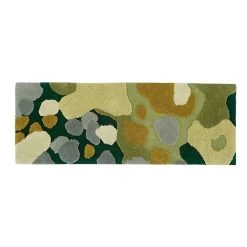 2' X 5' Modern Rectangle Tufted 3D Green Wool Area Rug Living Room & Bedroom Carpet -Bedroom Furniture Shop 3e05d5e8579618bb67a4bedab2f11b6e