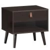 Hivago Nightstand Bedroom Table With Drawer Storage Shelf-Brown 1 Hivago Nightstand Bedroom Table With Drawer Storage Shelf-Brown -Bedroom Furniture Shop 44e54874e0744a23a5bb48852b1581f7