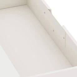 QuikFurn Modern Scandinavian Style Bedroom 3-Drawer Dresser In White Wood Finish White -Bedroom Furniture Shop 4a73f3a5d317404badc573cd76b23558