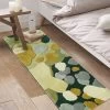 2' X 5' Modern Rectangle Tufted 3D Green Wool Area Rug Living Room & Bedroom Carpet -Bedroom Furniture Shop 4f3067b184ffe5653b268dd51c59be70