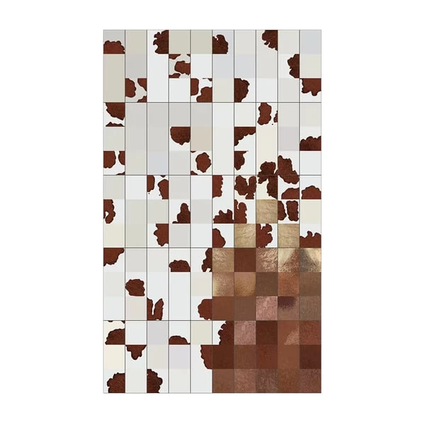 3' X 5' Modern Checkered Area Rug Geometric Decorative Carpet For Living Room Bedroom 8 3' X 5' Modern Checkered Area Rug Geometric Decorative Carpet For Living Room Bedroom - Image 6