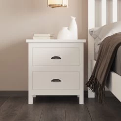 Versatile White 2-Drawers Nightstand, Bedside Table, End Table For Living Room Bedroom, Assembled With Sturdy Solid Wood 13 Versatile White 2-Drawers Nightstand, Bedside Table, End Table For Living Room Bedroom, Assembled With Sturdy Solid Wood -Bedroom Furniture Shop 50dc94659f46498594ef35caf6edee7c