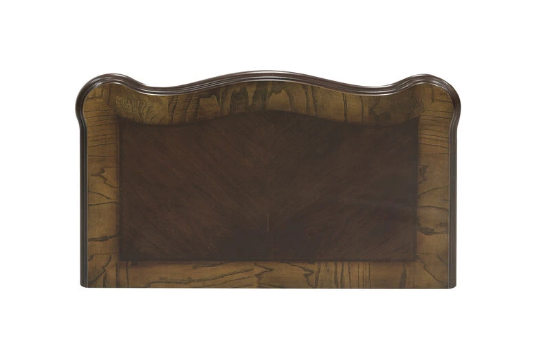 Elegant Style 1pc Nightstand Of 3x Drawers Cherry Finish With Gold Tipping Traditional Formal Bedroom Furniture 5 Elegant Style 1pc Nightstand Of 3x Drawers Cherry Finish With Gold Tipping Traditional Formal Bedroom Furniture - Image 3