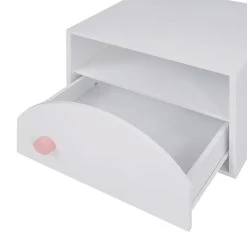 Wooden Nightstand With A Drawer And An Open Storage, End Table For Bedroom White 15 Wooden Nightstand With A Drawer And An Open Storage, End Table For Bedroom White -Bedroom Furniture Shop 59e9642d2a684d4a9979c3e064ab928a