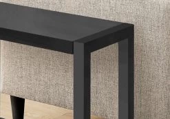 Accent Table / Side / End / Narrow / Small / 2 Tier / Living Room / Bedroom / Metal / Laminate / Black / Contemporary / Modern - Monarch Specialties I 2081 9 Accent Table / Side / End / Narrow / Small / 2 Tier / Living Room / Bedroom / Metal / Laminate / Black / Contemporary / Modern - Monarch Specialties I 2081 -Bedroom Furniture Shop 69 i 2081 3