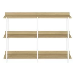 Accent Table / Console / Entryway / Narrow / Sofa / Living Room / Bedroom / Metal / Laminate / Natural / White / Contemporary / Modern - Monarch Specialties I 2222 -Bedroom Furniture Shop 69 i 2222 7