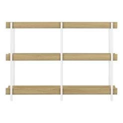 Accent Table / Console / Entryway / Narrow / Sofa / Living Room / Bedroom / Metal / Laminate / Natural / White / Contemporary / Modern - Monarch Specialties I 2222 -Bedroom Furniture Shop 69 i 2222 9