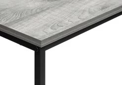 Accent Table- Console- Entryway- Narrow- Sofa- Living Room- Bedroom- Grey Laminate- Black Metal- Contemporary- Modern-Monarch Specialties I 2251 19 Accent Table- Console- Entryway- Narrow- Sofa- Living Room- Bedroom- Grey Laminate- Black Metal- Contemporary- Modern-Monarch Specialties I 2251 -Bedroom Furniture Shop 69 i 2251 6