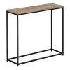 Accent Table- Console- Entryway- Narrow- Sofa- Living Room- Bedroom- Brown Laminate- Black Metal- Contemporary- Modern-Monarch Specialties I 2253 -Bedroom Furniture Shop 69 i 2253 1