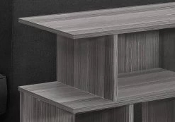 Accent Table / Side / End / Nightstand / Lamp / Living Room / Bedroom / Laminate / Grey / Contemporary / Modern - Monarch Specialties I 2481 9 Accent Table / Side / End / Nightstand / Lamp / Living Room / Bedroom / Laminate / Grey / Contemporary / Modern - Monarch Specialties I 2481 -Bedroom Furniture Shop 69 i 2481 3