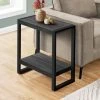 Accent Table / Side / End / Nightstand / Lamp / Living Room / Bedroom / Metal / Laminate / Black / Contemporary / Modern - Monarch Specialties I 2862 2 Accent Table / Side / End / Nightstand / Lamp / Living Room / Bedroom / Metal / Laminate / Black / Contemporary / Modern - Monarch Specialties I 2862 -Bedroom Furniture Shop 69 i 2862 1