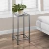 Accent Table / Side / End / Plant Stand / Square / Living Room / Bedroom / Metal / Tile / Blue / Grey / Transitional - Monarch Specialties I 3145 -Bedroom Furniture Shop 69 i 3145 1