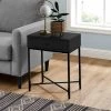 Accent Table / Side / End / Nightstand / Lamp / Storage Drawer / Living Room / Bedroom / Metal / Laminate / Black / Contemporary / Modern - Monarch Specialties I 3542 -Bedroom Furniture Shop 69 i 3542 1