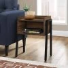 Accent Table / Side / End / Nightstand / Lamp / Living Room / Bedroom / Metal / Laminate / Brown / Black / Contemporary / Modern - Monarch Specialties I 3583 1 Accent Table / Side / End / Nightstand / Lamp / Living Room / Bedroom / Metal / Laminate / Brown / Black / Contemporary / Modern - Monarch Specialties I 3583 -Bedroom Furniture Shop 69 i 3583 1
