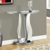 Accent Table / Console / Entryway / Narrow / Sofa / Living Room / Bedroom / Mirror / Grey / Clear / Transitional - Monarch Specialties I 3727 1 Accent Table / Console / Entryway / Narrow / Sofa / Living Room / Bedroom / Mirror / Grey / Clear / Transitional - Monarch Specialties I 3727 -Bedroom Furniture Shop 69 i 3727 1