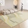 6' X 9' Modern Rectangle Nylon Area Rug In Green For Living Room & Bedroom -Bedroom Furniture Shop 73758f7d9dc79981436b42a4c79af6b6