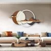 3D Abstract Mountain Wall Decor Modern Geometric Round Painting Art Living Room Bedroom 2 3D Abstract Mountain Wall Decor Modern Geometric Round Painting Art Living Room Bedroom -Bedroom Furniture Shop 78d2afa547611055ac0d36f522b51fa0