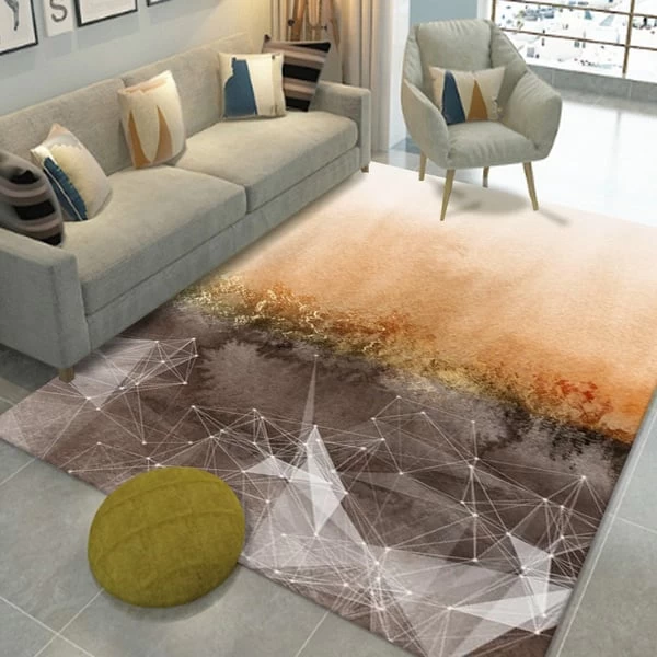 Unique Abstract Geometric Faux Cashmere Indoor Area Rug 6' X 9' Living Room Bedroom 3 Unique Abstract Geometric Faux Cashmere Indoor Area Rug 6' X 9' Living Room Bedroom