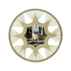 Extra 20% OFF 23.6" Boho Round Woven Rattan Wall Mirror Decor Art Living Room Bedroom 13 Extra 20% OFF 23.6" Boho Round Woven Rattan Wall Mirror Decor Art Living Room Bedroom -Bedroom Furniture Shop 7f02f0ff4726d99526fe24d03bdf08f4