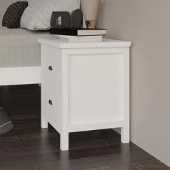 Versatile White 2-Drawers Nightstand, Bedside Table, End Table For Living Room Bedroom, Assembled With Sturdy Solid Wood 15 Versatile White 2-Drawers Nightstand, Bedside Table, End Table For Living Room Bedroom, Assembled With Sturdy Solid Wood -Bedroom Furniture Shop 8090f87cf2f14bf29f97e4db7068efbb