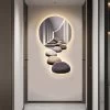 31.5" LED Acrylic Modern Abstract Stone Corridor Wall Art Decor Living Room Bedroom -Bedroom Furniture Shop 82f80cd45b54ac594cc47fa296981909