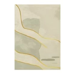 6' X 9' Modern Rectangle Nylon Area Rug In Green For Living Room & Bedroom -Bedroom Furniture Shop 89853b6a2e5ff1a8754583b7b9fda98e