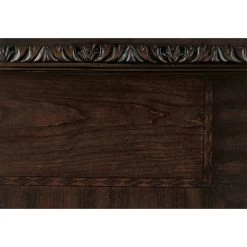 Traditional Design Dark Cherry Finish With Gold Tipping 1pc Nightstand Of 3x Drawers Formal Style Bedroom Furniture -Bedroom Furniture Shop 955dabf2affe4ad9bf031b8ef23a8b91