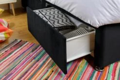 Classic Kids Single Divan Set With Headboard & Mattress -Bedroom Furniture Shop BED3D 600x400 1