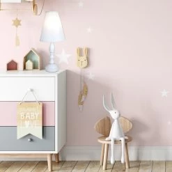 Bedside Table Lamp / Bedroom Light With Fabric Bell Shade -Bedroom Furniture Shop Bedside Table Lamp Bedroom Light with Fabric Bell Shade 3