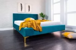 New Modern Italian Teal Fabric Bed Frame 10 New Modern Italian Teal Fabric Bed Frame -Bedroom Furniture Shop CE4A0946 Edit 600x400 1