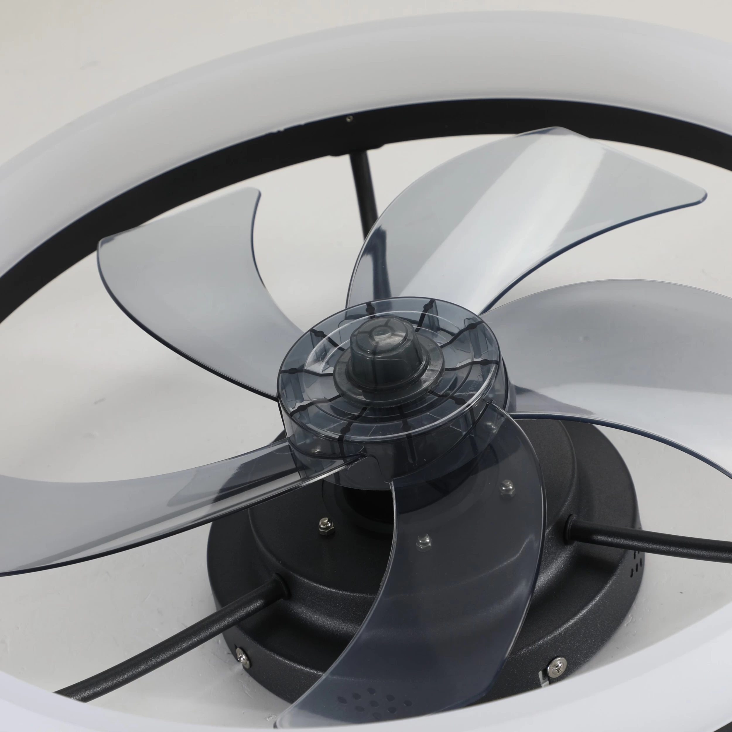 Cusp Barn 20-In Modern Low Profile Ceiling Fan With Dimmable LED Lights And Remote Control Flush Mount Ceiling Light For Bedroom 9 Cusp Barn 20-In Modern Low Profile Ceiling Fan With Dimmable LED Lights And Remote Control Flush Mount Ceiling Light For Bedroom - Image 7