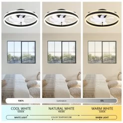 Cusp Barn Modern 20-In Low Profile Flush Mount Ceiling Fans With Lights And Smart APP Remote Control Ceiling Light For Bedroom 35 Cusp Barn Modern 20-In Low Profile Flush Mount Ceiling Fans With Lights And Smart APP Remote Control Ceiling Light For Bedroom -Bedroom Furniture Shop Cusp Barn Low Profile Ceiling Fan with Lights Flush Mount 6 Speeds Smart Remote APP Control Ceiling Light for Bedroom 1