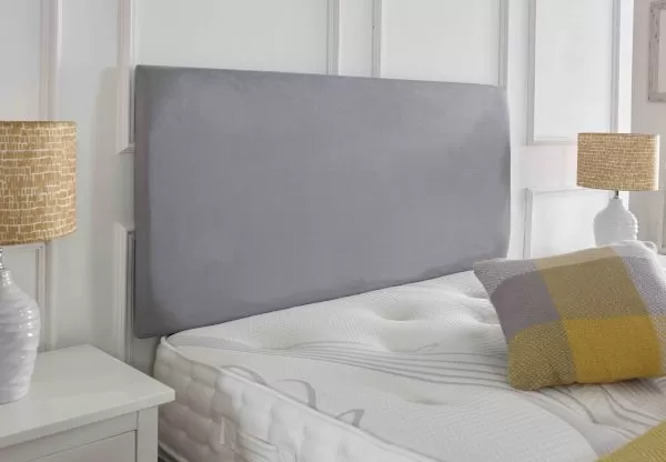 Naples Suede Divan Set With Classic Headboard & Choice Of Mattress 6 Naples Suede Divan Set With Classic Headboard & Choice Of Mattress - Image 4