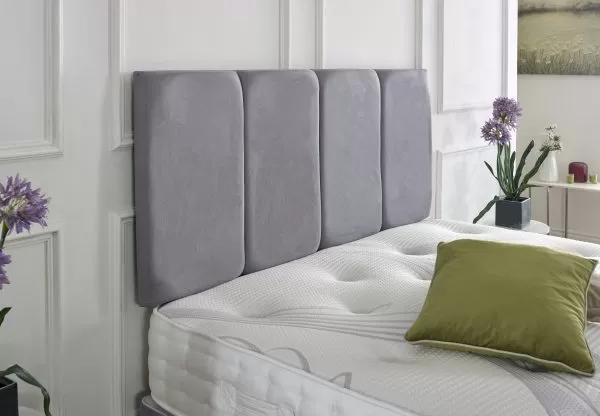 Naples Suede Divan Set With Matching Headboard & Choice Of Mattress 7 Naples Suede Divan Set With Matching Headboard & Choice Of Mattress - Image 5