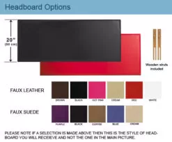 Sutton Fabric Divan With Superior Pocket Spring 2000 Pillow Top Memory Foam Mattress -Bedroom Furniture Shop HB DETAILS 1 1 1