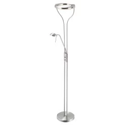 HOMCOM Modern LED Floor Lamp Height Adjustable, Bedroom Lamp With 350° Rotatable Lampshade And Rotary Switch For Living Room -Bedroom Furniture Shop HOMCOM Modern LED Floor Lamp Height Adjustable2C Bedroom Lamp with 350C2B0 Rotatable Lampshade and Rotary Switch for Living Room 2